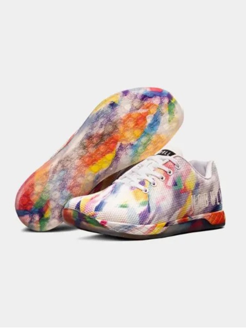 NWOT NoBull Outwork Rainbow Pride Trainer Sneakers